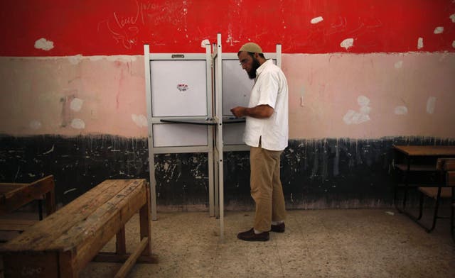 Egypt voter turnout lower in run-off than in first round: election commission