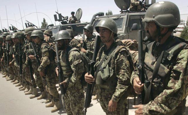 Afghan forces need reading lessons before security transfer