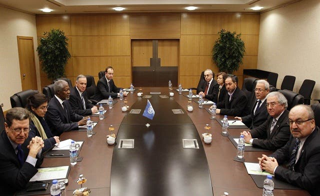 Syrian opposition rejects Annan’s plan of interim government if Assad stays