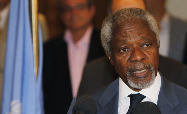 Iran reaffirms full support for Annan’s Syria peace plan