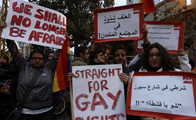Lebanese protest against anal exams on suspected homosexuals