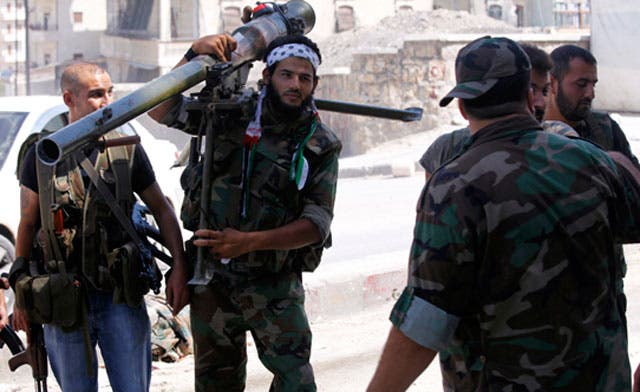 FSA says military airport targeted in Aleppo; bomb hits funeral of Assad-supporters