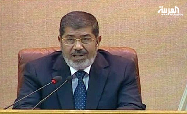 Egypt for Palestinian state, against intervention in Syria: Mursi