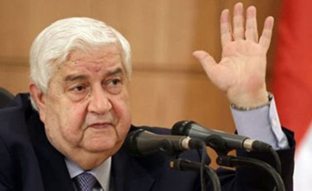 U.S. wants to repeat Iraqi chemical weapons scenario in Syria: Muallem