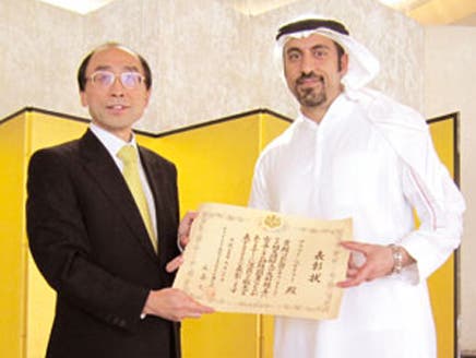 اليابان تكرم الإعلامي أحمد الشقيري لمجهوده الثقافي