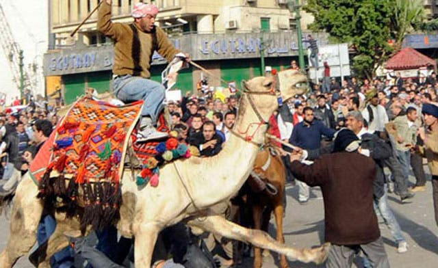 Egypt court acquits Mubarak loyalists in Camel Battle case