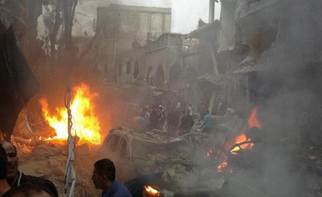 Islamist group denies carrying out Damascus bombing